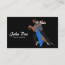 Buscar latino tarjetas de visita Bailarina