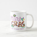 Buscar grasa linda tazas Mardi gras