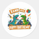 Buscar rawr pegatinas Cumpleaños de dinosaurio