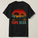 Buscar familia del oso camisetas Día del padre