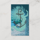 Buscar buceo tarjetas de visita Elegante