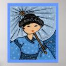 Buscar kimono azul posters Mujer