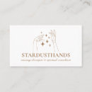 Buscar manos del masaje tarjetas de visita 9 º balanza