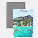 Buscar vintage hawaii imanes Paisaje