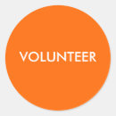 Buscar voluntario pegatinas Evento