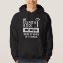 Buscar enfermo sudaderas Divertido