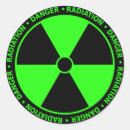 Buscar radiación verde pegatinas Nuclear