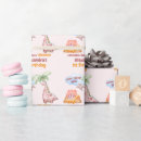 Buscar dinosaurios rosados papel de regalo Para todos