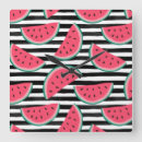 Buscar fruta tropical relojes de pared Melón