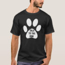 Buscar paw camisetas Hablar