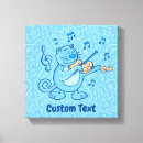 Buscar notas musicales lienzos Gato