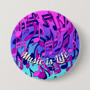 Buscar music notes chapas Azul