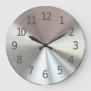 Buscar metálico relojes de pared Simple