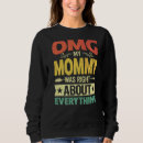 Buscar omg sudaderas Mamá