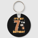 Buscar número 7 llaveros Cumpleaños