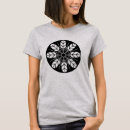 Buscar arte oriental camisetas Negro
