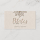 Buscar pilates tarjetas de visita Moderno