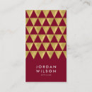 Buscar triangle tarjetas de visita Elegante