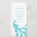 Buscar 10x23 boda invitaciones Azul