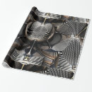 Buscar futurista papel de regalo Metalizado