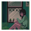 Buscar chica triste posters Anime