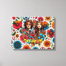 Buscar hippies lienzos Flores