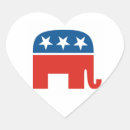 Buscar elefante republicano pegatinas Político