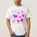 Buscar rosa doble camisetas Corazón