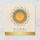 Buscar mandala floral tarjetas de visita Holístico