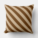 Buscar rayas marrones cojines Decorativo