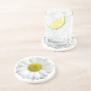 Buscar margaritas blancas y amarillas posavasos Para ella