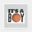 Buscar baloncesto servilletas Es un niño