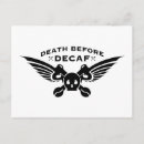 Buscar huesos cruzados postales Blanco y negro