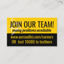 Buscar contratación tarjetas de visita Trabajo