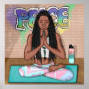 Buscar mediación posters Yoga