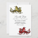 Buscar dragón rojo invitaciones Fantasía