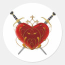 Buscar daga pegatinas Rojo