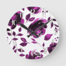 Buscar flor del ciruelo relojes de pared Flores