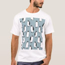Buscar pingüino blanco y negro camisetas Ilustracion