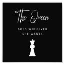 Buscar ajedrez divertido posters Reina