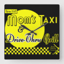 Buscar taxi relojes de pared Retro