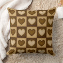Buscar corazones marrones cojines General y unisex