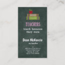 Buscar principal tarjetas de visita Profesores