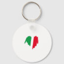 Buscar bandera de italia llaveros Corazón