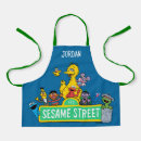 Buscar street largo delantales Sésamo street pals