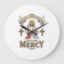 Buscar misericordia relojes de pared Cristo