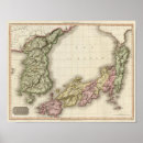 Buscar mapa de japón posters Alivio