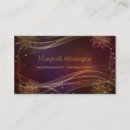 Buscar fondo marrón tarjetas de visita Elegante