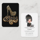Buscar talón tarjetas de visita Oro