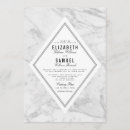 Buscar mármol gris invitaciones Elegante